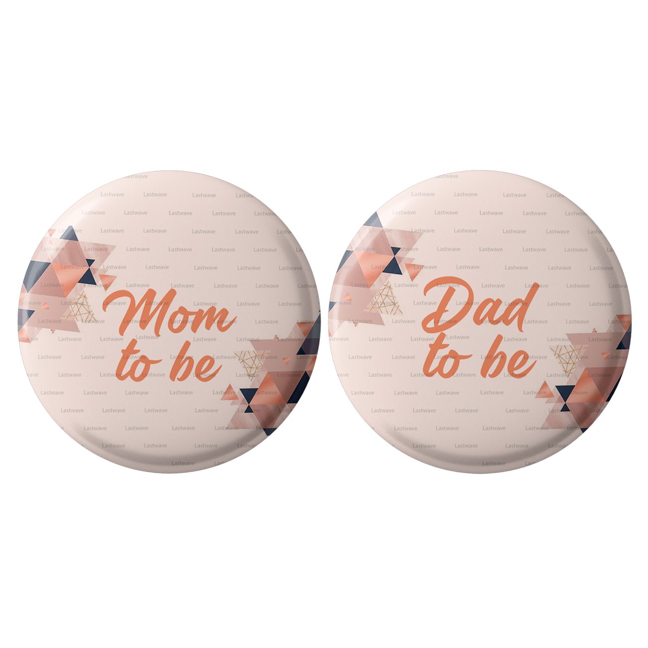 Mom to be Dad to be Badges Design 15