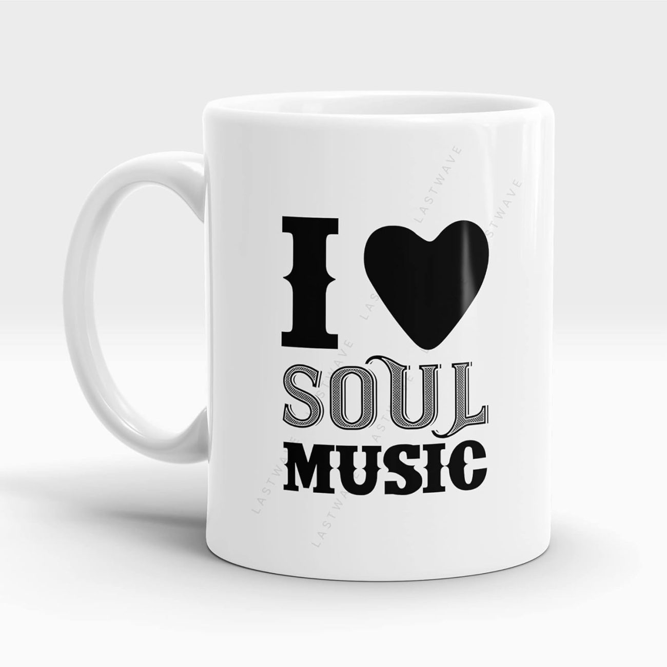 I Soul Music Graphic Printed Coffee Mug