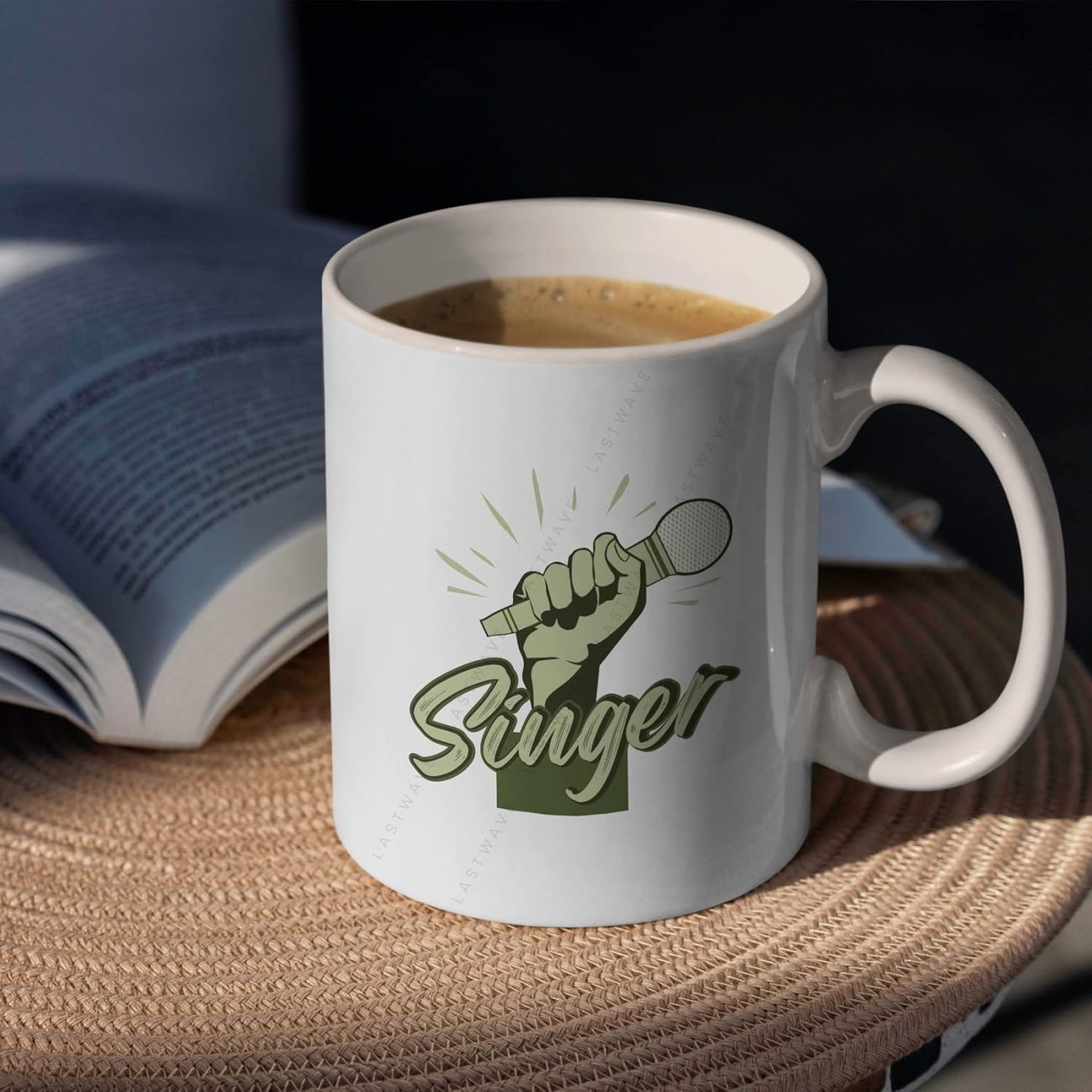 Singer Graphic Printed Coffee Mug