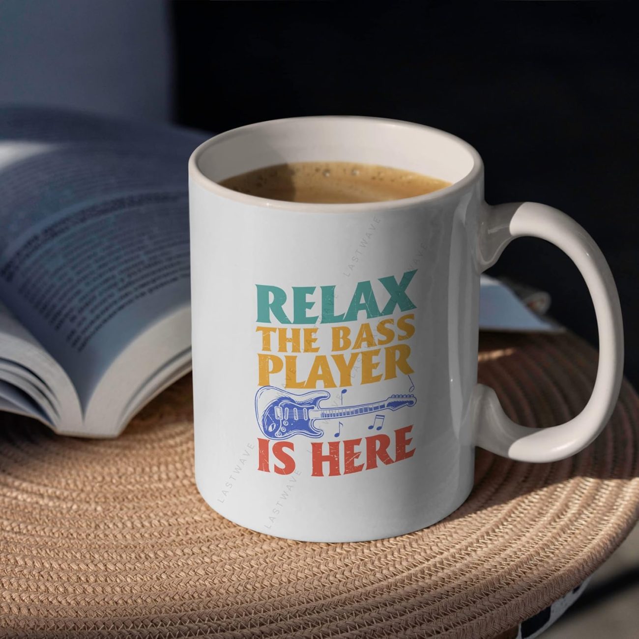 Relax The Baas Player is Here Graphic Printed Coffee Mug