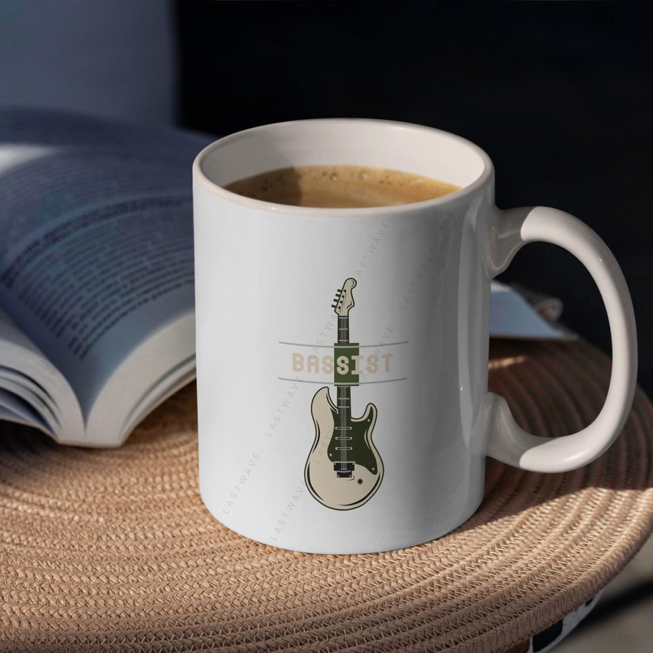 Bassist Graphic Printed Coffee Mug