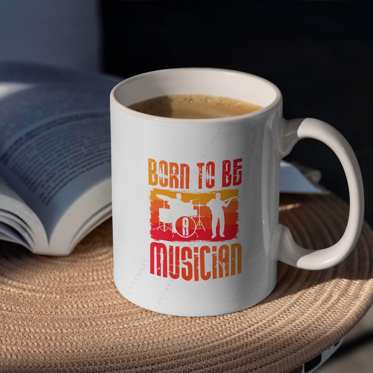 Born To Be Musician Graphic Printed Coffee Mug