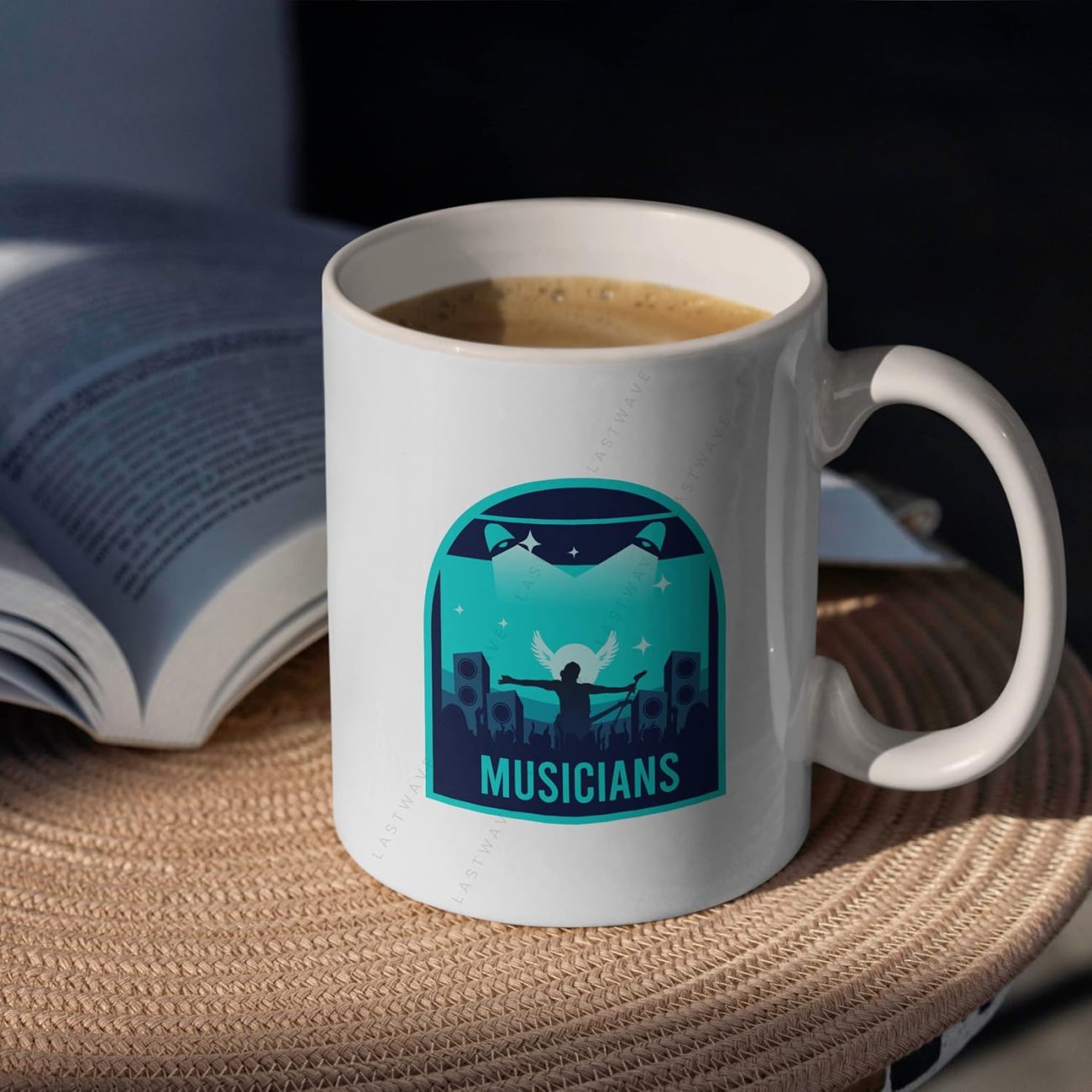 Musician Graphic Printed Coffee Mug