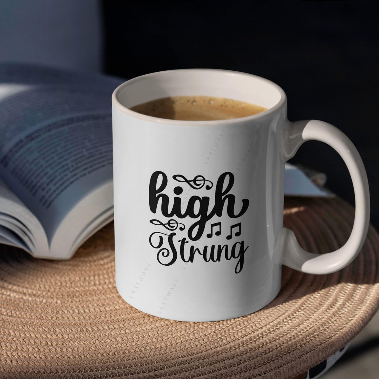 High Strung Graphic Printed Coffee Mug