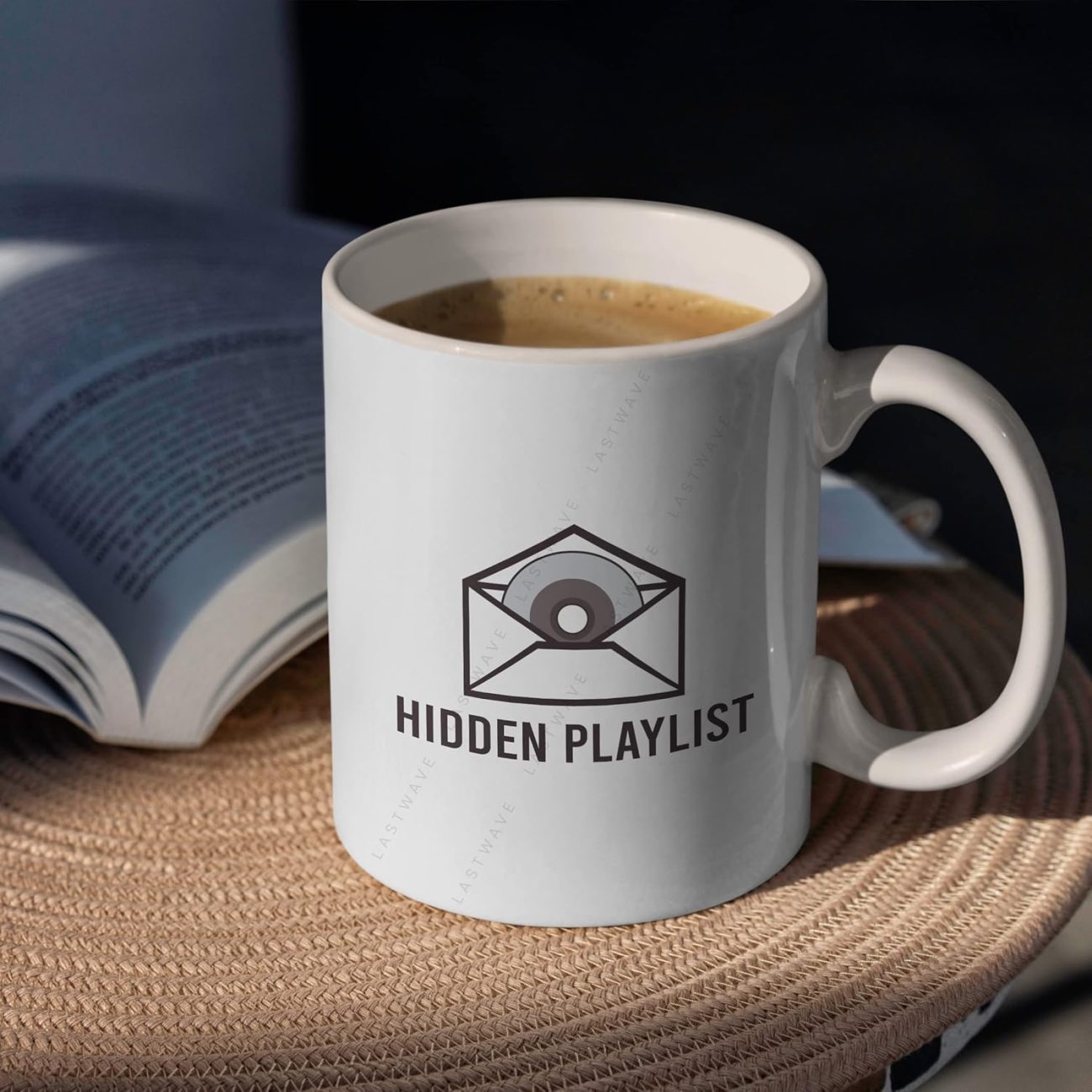 Hidden Playlist Graphic Printed Coffee Mug
