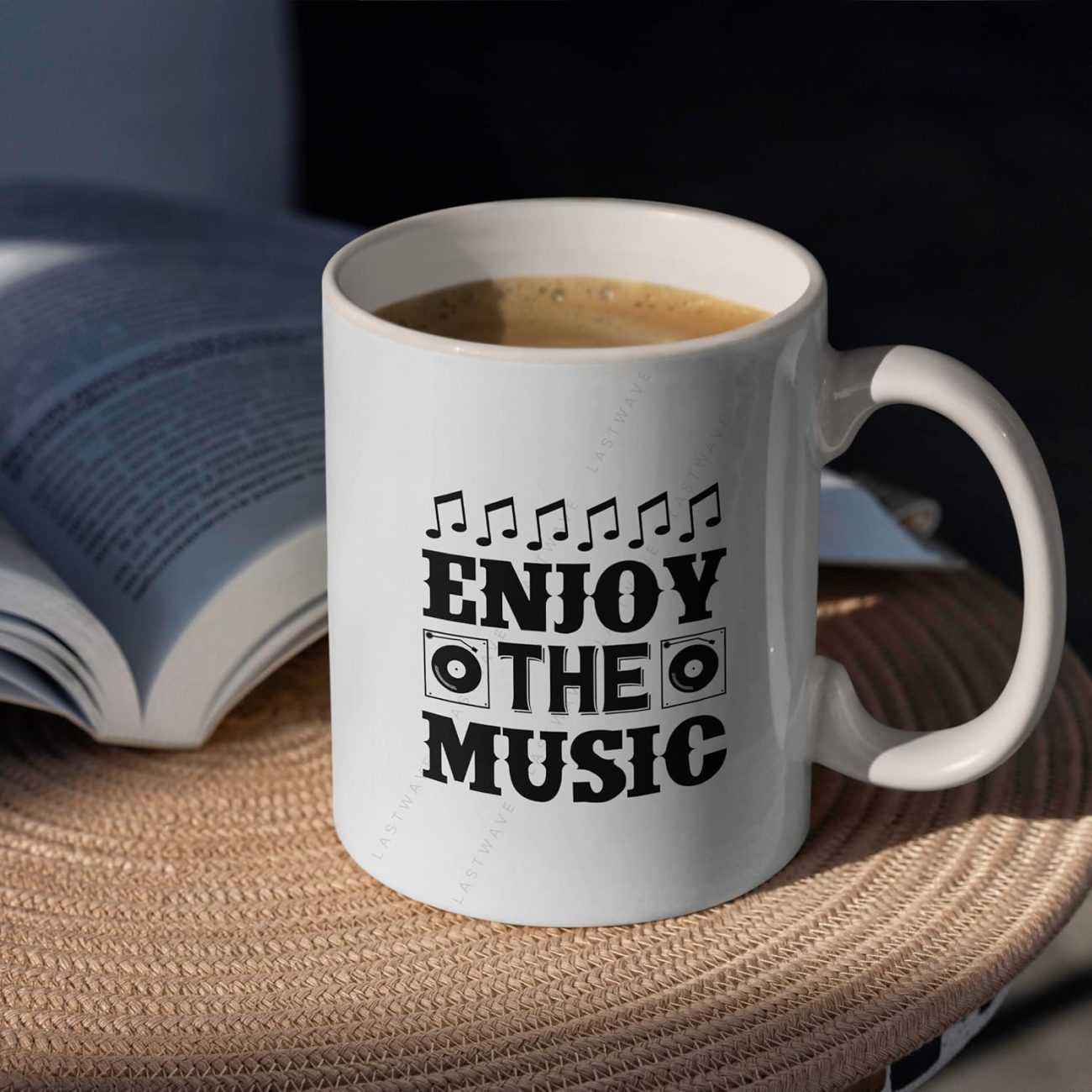 Enjoy The Music 4 Graphic Printed Coffee Mug