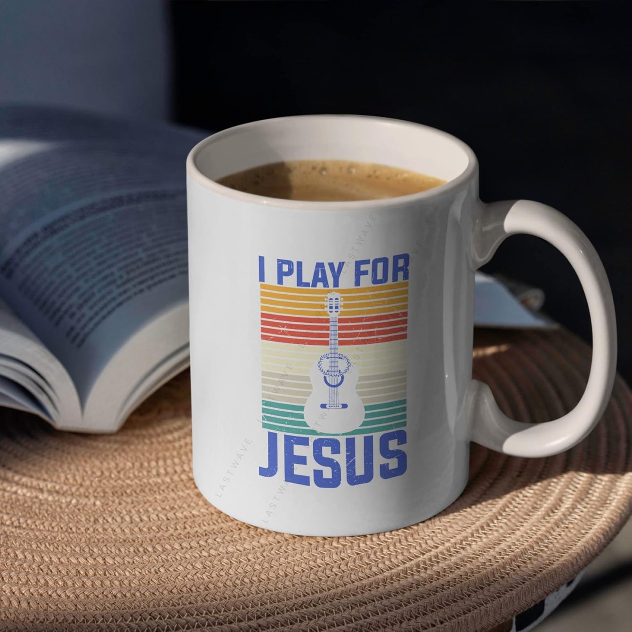 I Play For Jesus Graphic Printed Coffee Mug