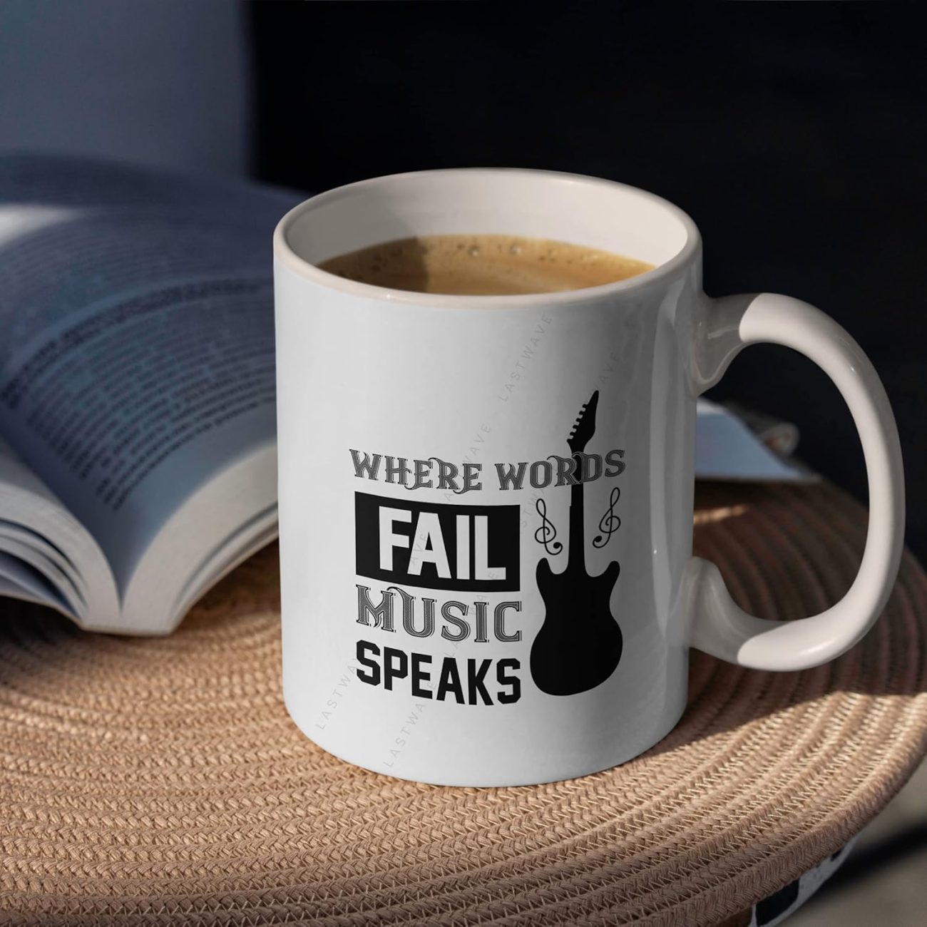 Where World Fail Music Speaks 2 Graphic Printed Coffee Mug