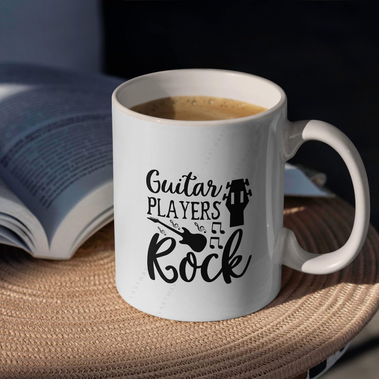 Guitar Players Rock Graphic Printed Coffee Mug