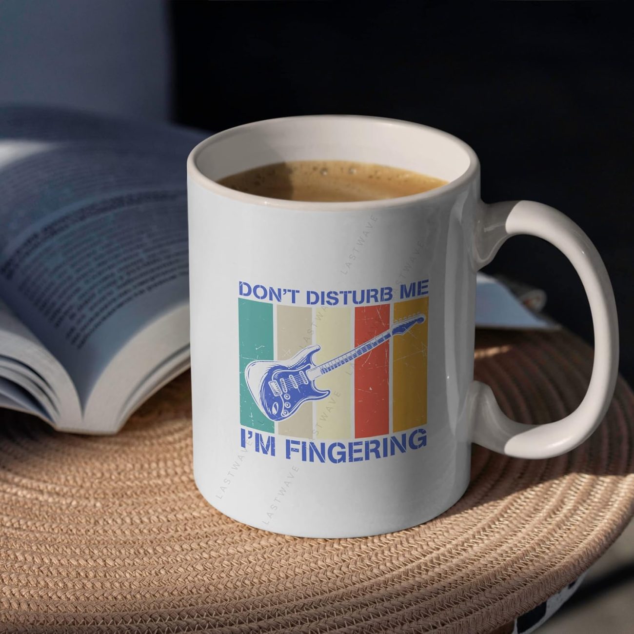 Don't Disturb Me, I'm Fingering Graphic Printed Coffee Mug