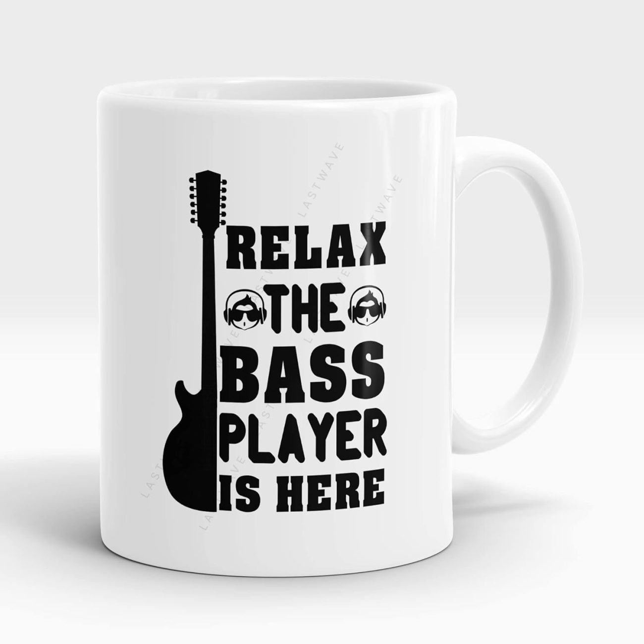 Relax The Bass Player is Here Graphic Printed Coffee Mug