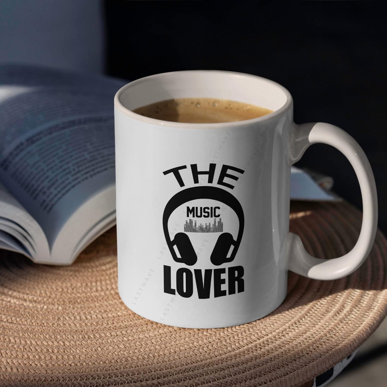 The Music Lover Graphic Printed Coffee Mug