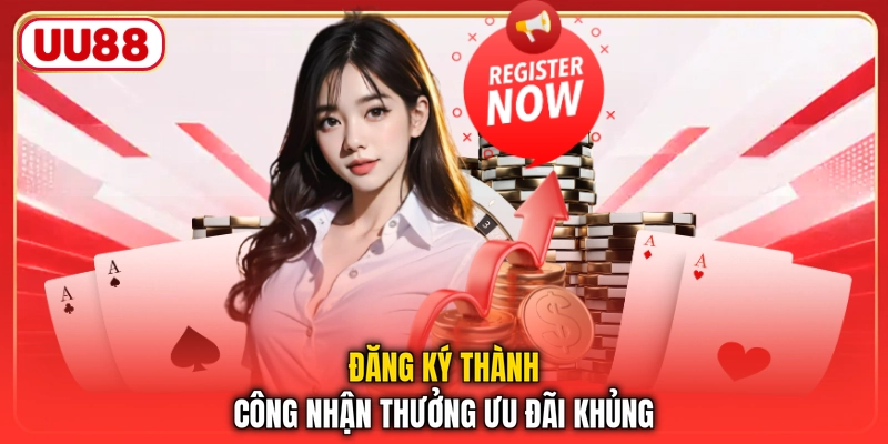 Đăng ký thành công nhận thưởng ưu đãi khủng